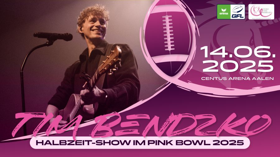 Tim Bendzko beim Pink Bowl
